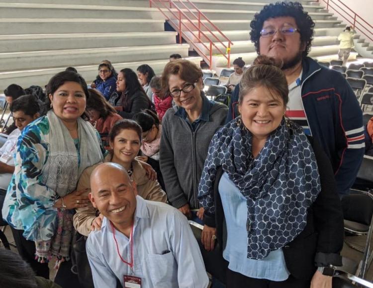 En Oaxaca con tesistas y egresados en la presentación del libro de la Dra. Frida Díaz Barriga