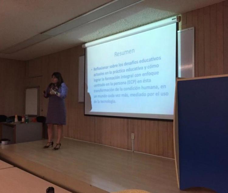 Ponencia: “Desafíos del SUAyED en la Formación Integral del Estudiante”, en el marco del Seminario de análisis sobre las prácticas educativas para la formación integral 2019.