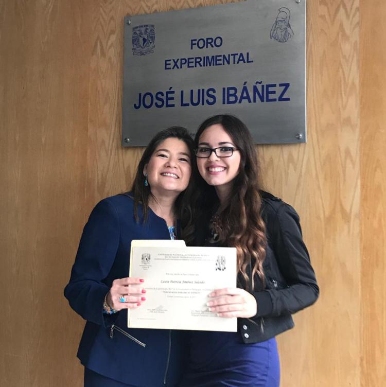 Entrega de constancias a egresados SUAyED Pedagogía, Foro Experimental José Luis Ibañez, Ciudad Universitaria