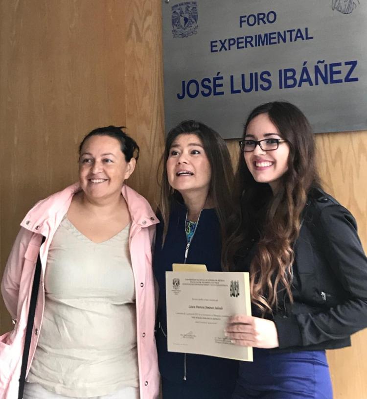 Entrega de constancias a egresados SUAyED Pedagogía, Foro Experimental José Luis Ibañez, Ciudad Universitaria
