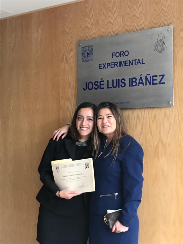 Entrega de constancias a egresados SUAyED Pedagogía, Foro Experimental José Luis Ibañez, Ciudad Universitaria