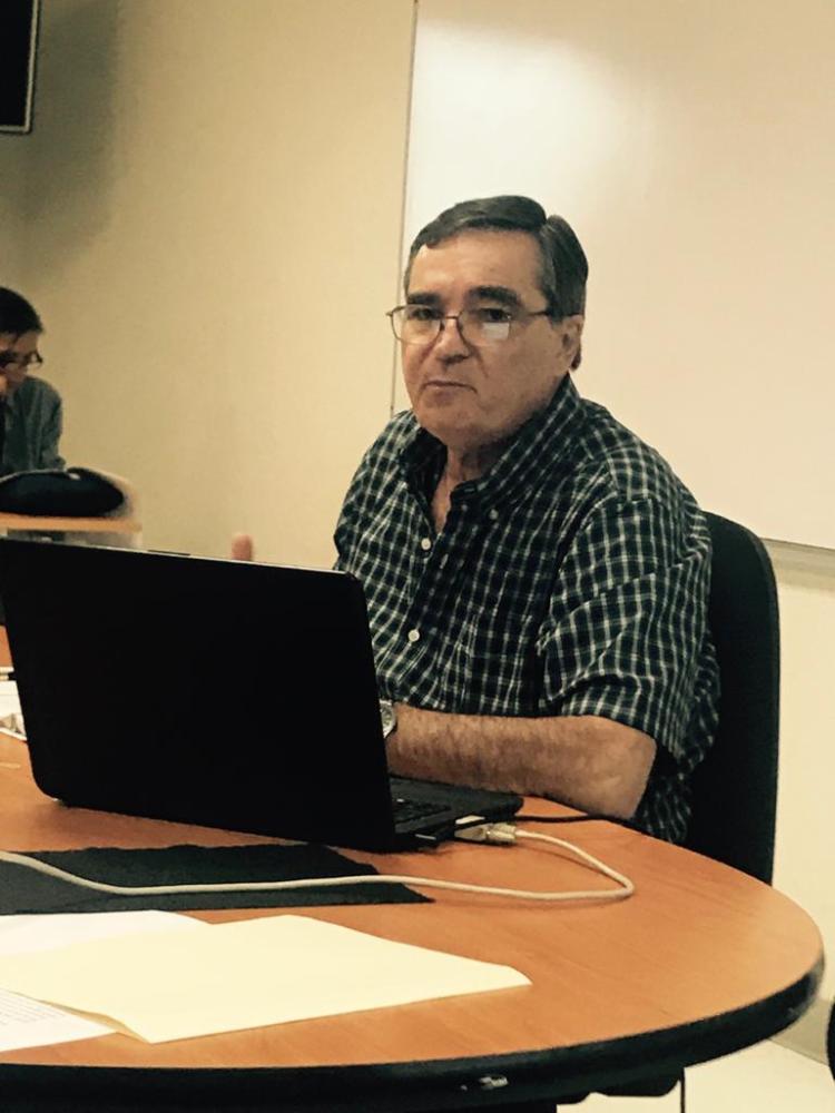 Con el Dr. Zirión Quijano en Ciudad Juárez, Chihuahua.