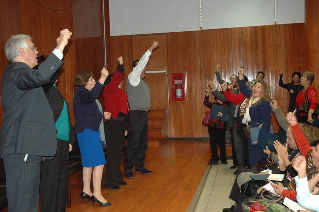 Recibí una medalla de antigüedad en la UNAM FFyL