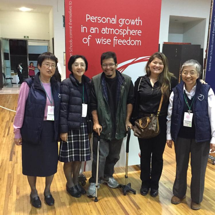 Red de Colegios del Sagrado Corazón, Congreso Mundial en México, con la comisión Japonesa. 25 octubre 2015