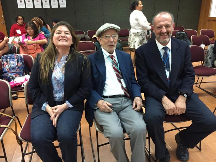 Con el fundador del Desarrollo Humano en México, Dr. Juan Lafarga Corona y su sobrino Dr. Luis Velasco Lafarga en FES IZTACALA.