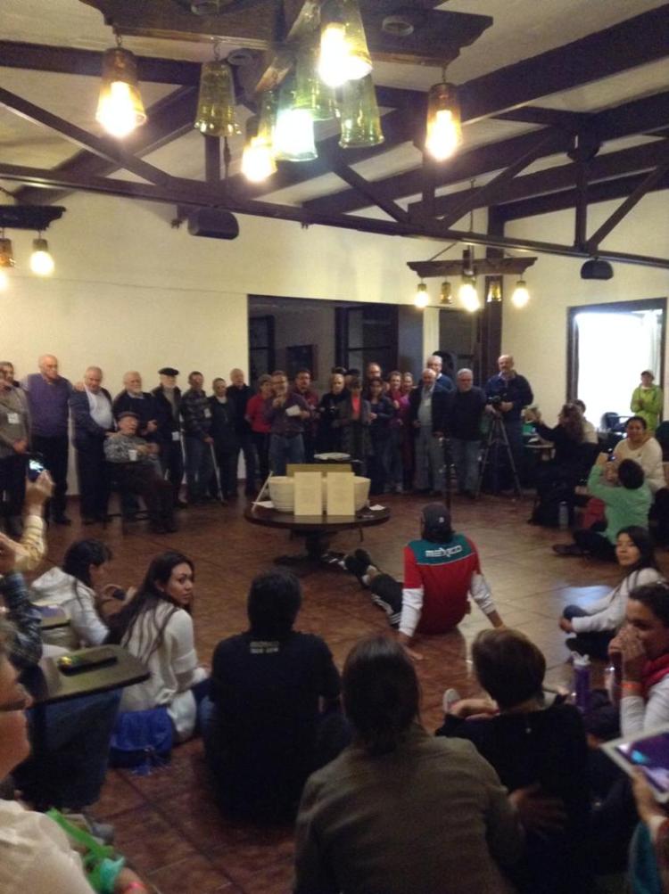 Precioso equipo de trabajo en el Colegio Sagrado Corazón.